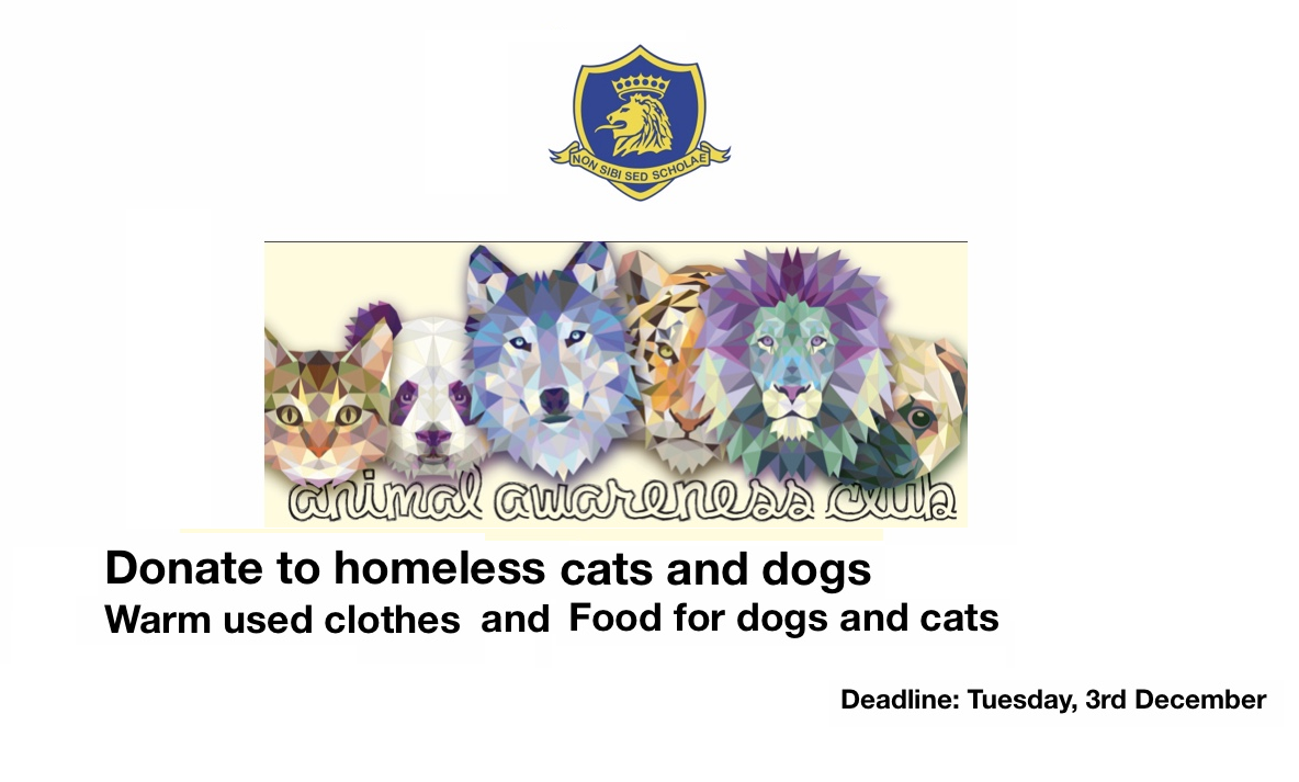 The English School Animal Awareness Club
